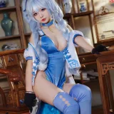 Kokuhui(yuuhui玉汇)《PA15 翠雀媚》主题写真：31张全套美图