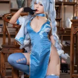 Kokuhui(yuuhui玉汇)《PA15 翠雀媚》主题写真：31张全套美图
