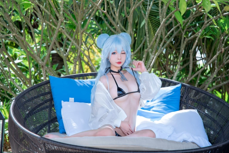 Kokuhui(yuuhui玉汇)《PA15 泳装》主题写真：27张全套美图