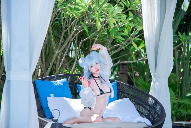 Kokuhui(yuuhui玉汇)《PA15 泳装》主题写真：27张全套美图