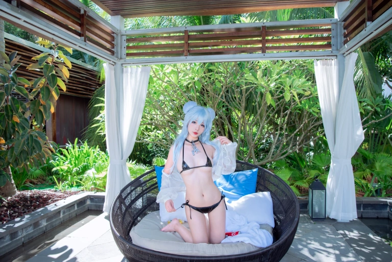 Kokuhui(yuuhui玉汇)《PA15 泳装》主题写真：27张全套美图