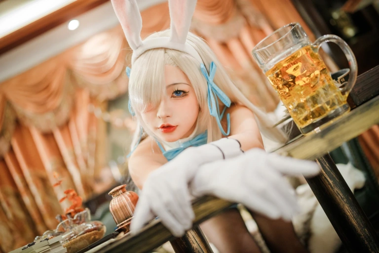 Kokuhui(yuuhui玉汇)《一之濑明日奈 兔女郎》主题写真：107张全套美图