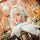 Kokuhui(yuuhui玉汇)《一之濑明日奈 兔女郎》主题写真：107张全套美图