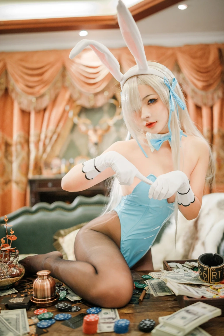 Kokuhui(yuuhui玉汇)《一之濑明日奈 兔女郎》主题写真：107张全套美图