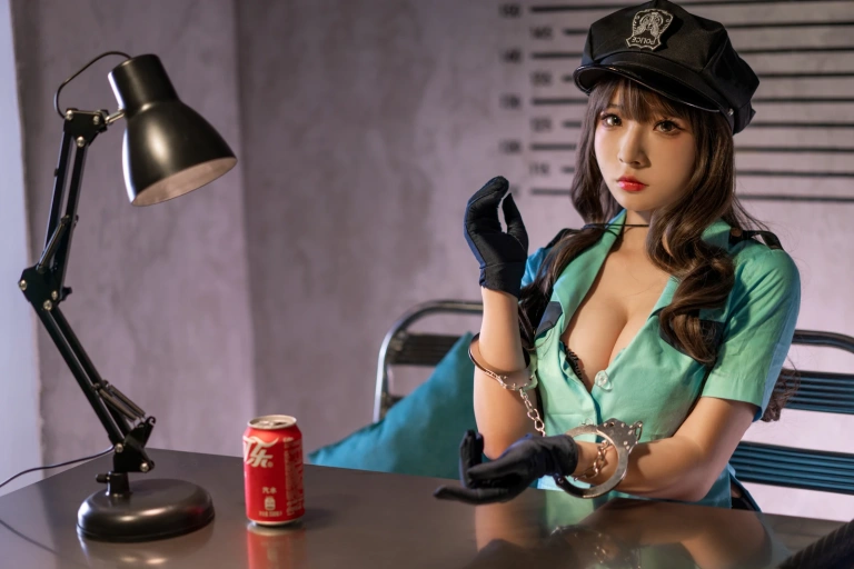 Kokuhui(yuuhui玉汇)《特级女警》主题写真：76张全套美图
