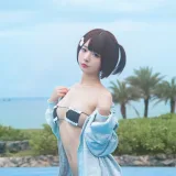 Kokuhui(yuuhui玉汇)《妹の泳装》主题写真：22张全套美图