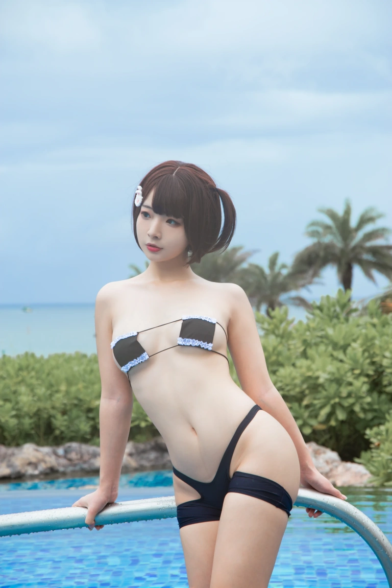 Kokuhui(yuuhui玉汇)《妹の泳装》主题写真：22张全套美图