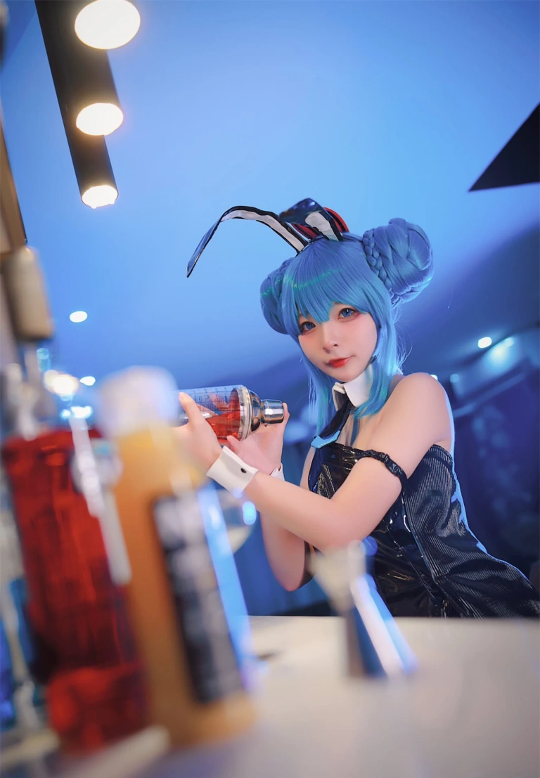 Kokuhui(yuuhui玉汇)《初音黑兔》主题写真：47张全套美图