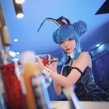 Kokuhui(yuuhui玉汇)《初音黑兔》主题写真：47张全套美图