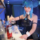 Kokuhui(yuuhui玉汇)《初音黑兔》主题写真：47张全套美图