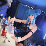 Kokuhui(yuuhui玉汇)《初音黑兔》主题写真：47张全套美图