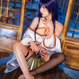 Kokuhui(yuuhui玉汇)《真子 和服抹油》主题写真：82张全套美图