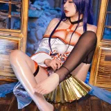 Kokuhui(yuuhui玉汇)《真子 和服抹油》主题写真：82张全套美图