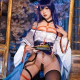 Kokuhui(yuuhui玉汇)《真子 和服抹油》主题写真：82张全套美图