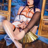 Kokuhui(yuuhui玉汇)《真子 和服抹油》主题写真：82张全套美图