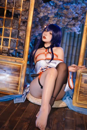 Kokuhui(yuuhui玉汇)《真子 和服抹油》主题写真：82张全套美图