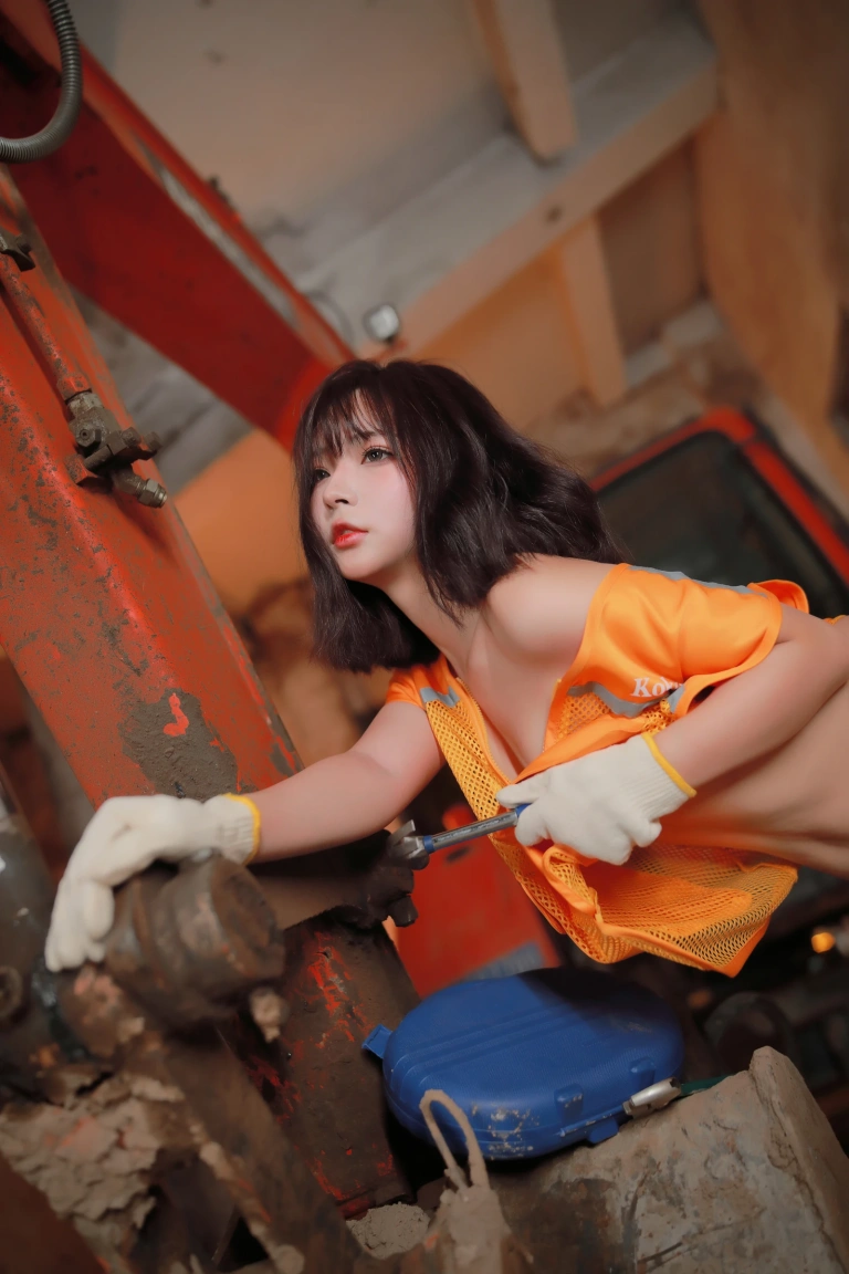 Kokuhui(yuuhui玉汇)《挖掘姬》主题写真：130张全套美图