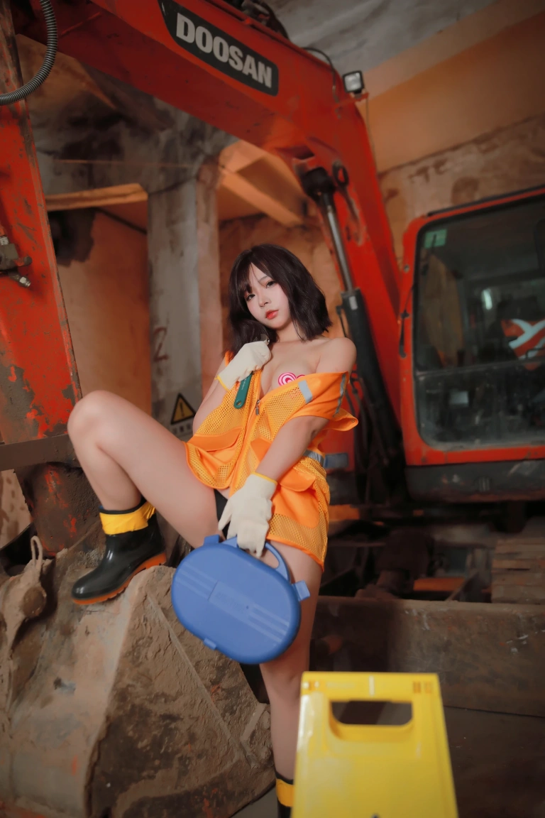 Kokuhui(yuuhui玉汇)《挖掘姬》主题写真：130张全套美图