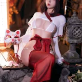 Kokuhui(yuuhui玉汇)《巫女》主题写真：120张全套美图