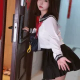 Kokuhui(yuuhui玉汇)《约会我的女学生》主题写真：101张全套美图