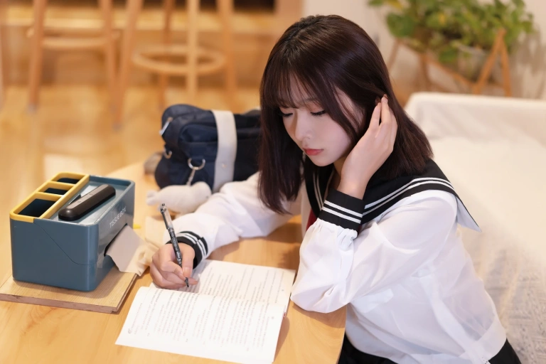 Kokuhui(yuuhui玉汇)《约会我的女学生》主题写真：101张全套美图