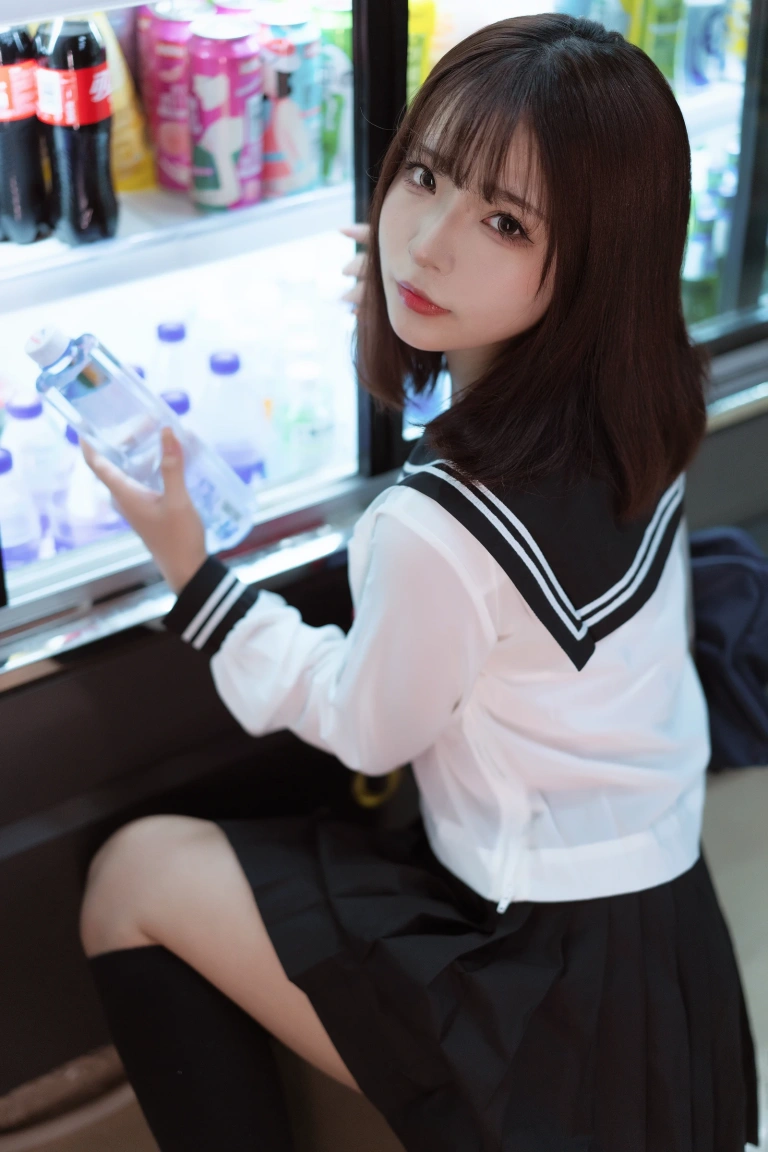 Kokuhui(yuuhui玉汇)《约会我的女学生》主题写真：101张全套美图