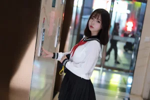 Kokuhui(yuuhui玉汇)《约会我的女学生》主题写真：101张全套美图