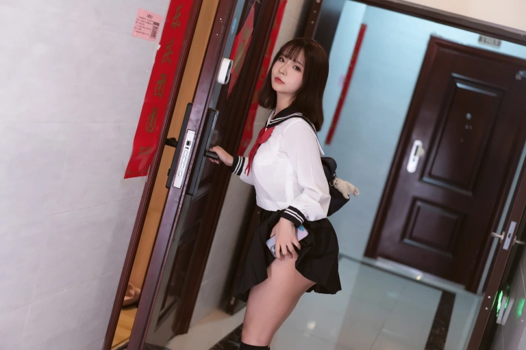 Kokuhui(yuuhui玉汇)《约会我的女学生》主题写真：101张全套美图