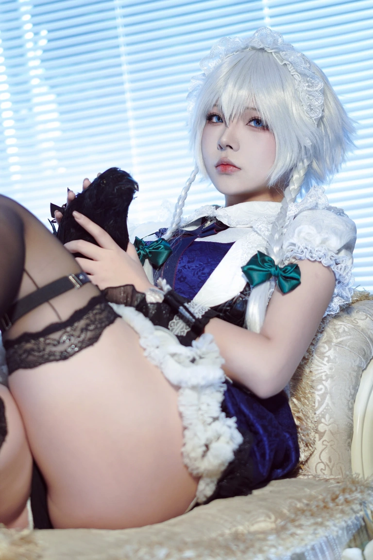 Kokuhui(yuuhui玉汇)《十六夜咲夜》主题写真：87张全套美图