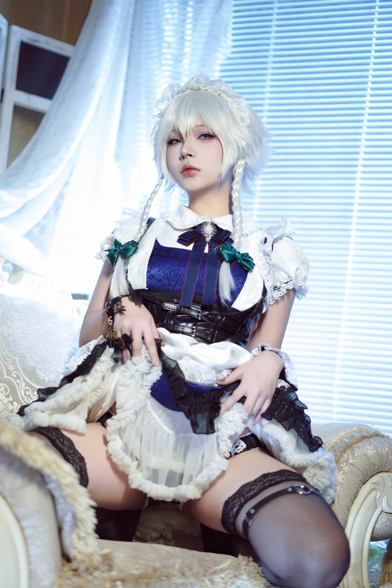 Kokuhui(yuuhui玉汇)《十六夜咲夜》主题写真：87张全套美图