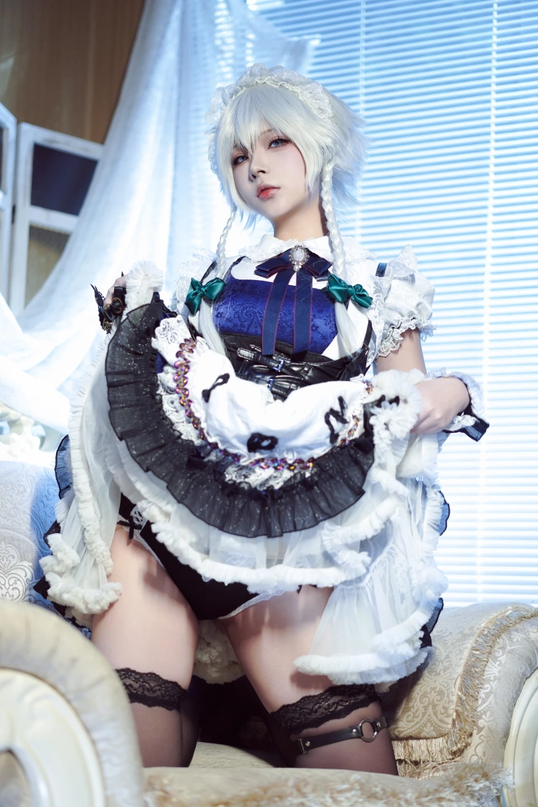 Kokuhui(yuuhui玉汇)《十六夜咲夜》主题写真：87张全套美图