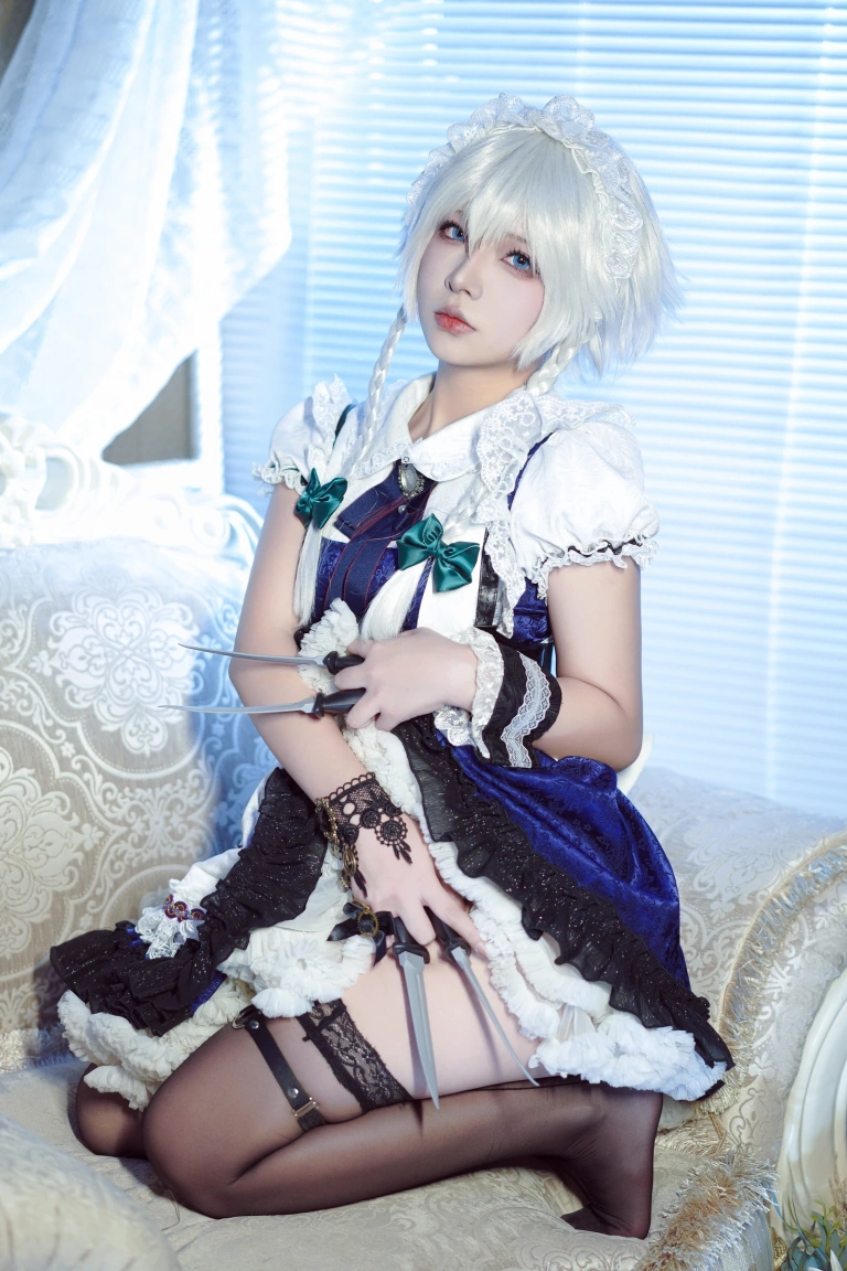 Kokuhui(yuuhui玉汇)《十六夜咲夜》主题写真：87张全套美图