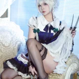 Kokuhui(yuuhui玉汇)《十六夜咲夜》主题写真：87张全套美图