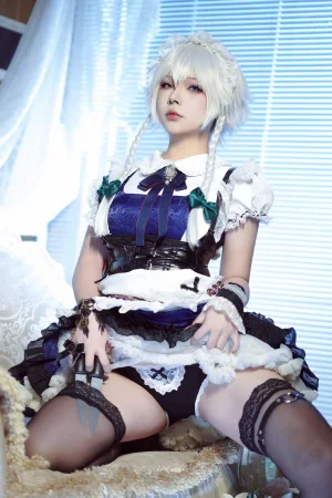 Kokuhui(yuuhui玉汇)《十六夜咲夜》主题写真：87张全套美图