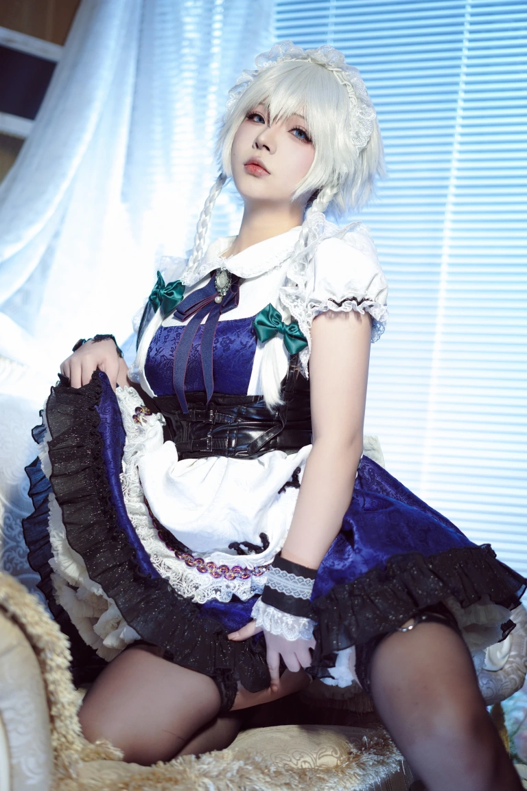 Kokuhui(yuuhui玉汇)《十六夜咲夜》主题写真：87张全套美图