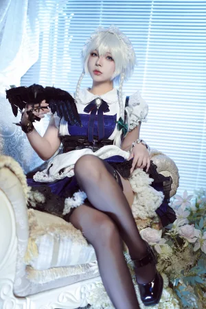 Kokuhui(yuuhui玉汇)《十六夜咲夜》主题写真：87张全套美图