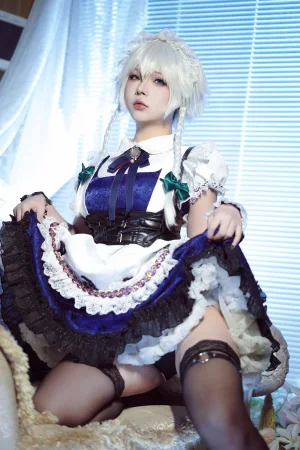 Kokuhui(yuuhui玉汇)《十六夜咲夜》主题写真：87张全套美图