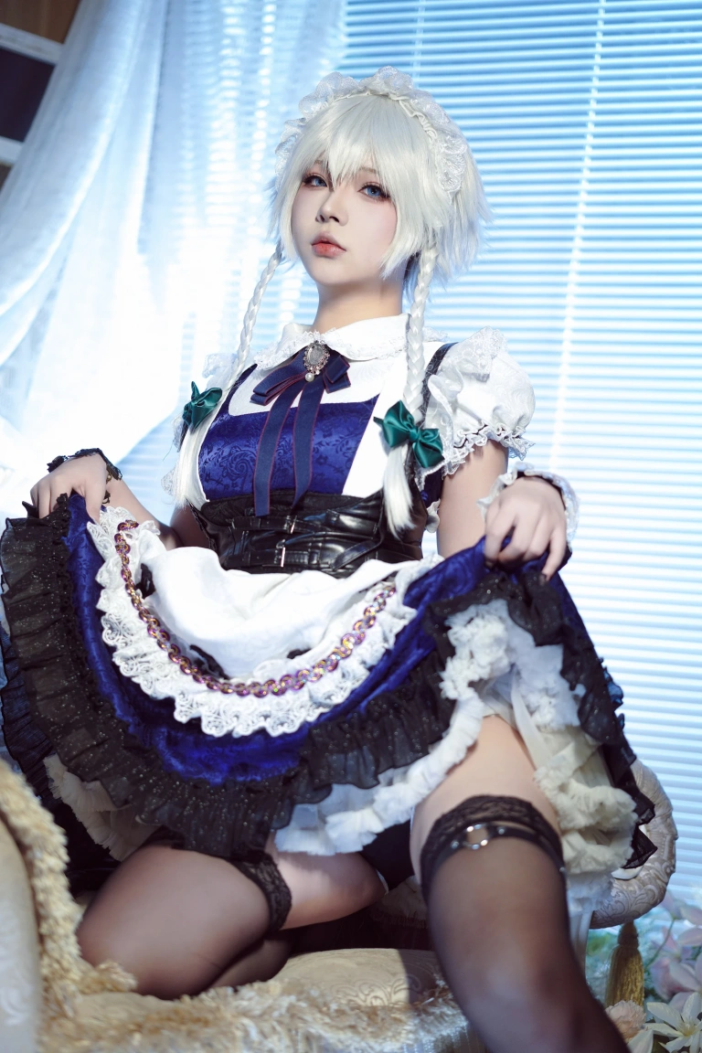 Kokuhui(yuuhui玉汇)《十六夜咲夜》主题写真：87张全套美图