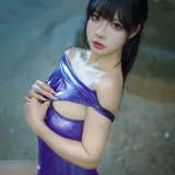 Kokuhui(yuuhui玉汇)《2024年3月 Leohex油光泳装》主题写真：19张全套美图