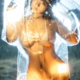 Kokuhui(yuuhui玉汇)《雨夜独舞》主题写真：100张全套美图