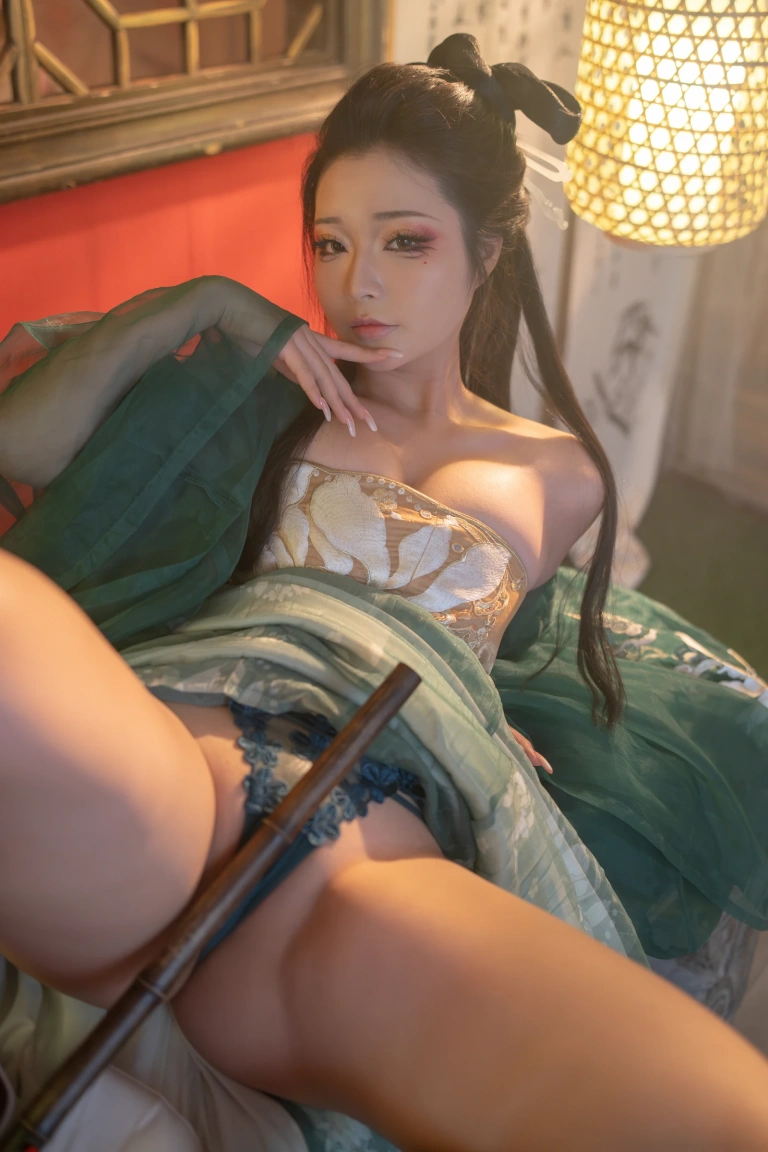 Kokuhui(yuuhui玉汇)《柳如烟》主题写真：134张全套美图，含2个视频