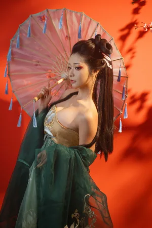 Kokuhui(yuuhui玉汇)《柳如烟》主题写真：134张全套美图，含2个视频