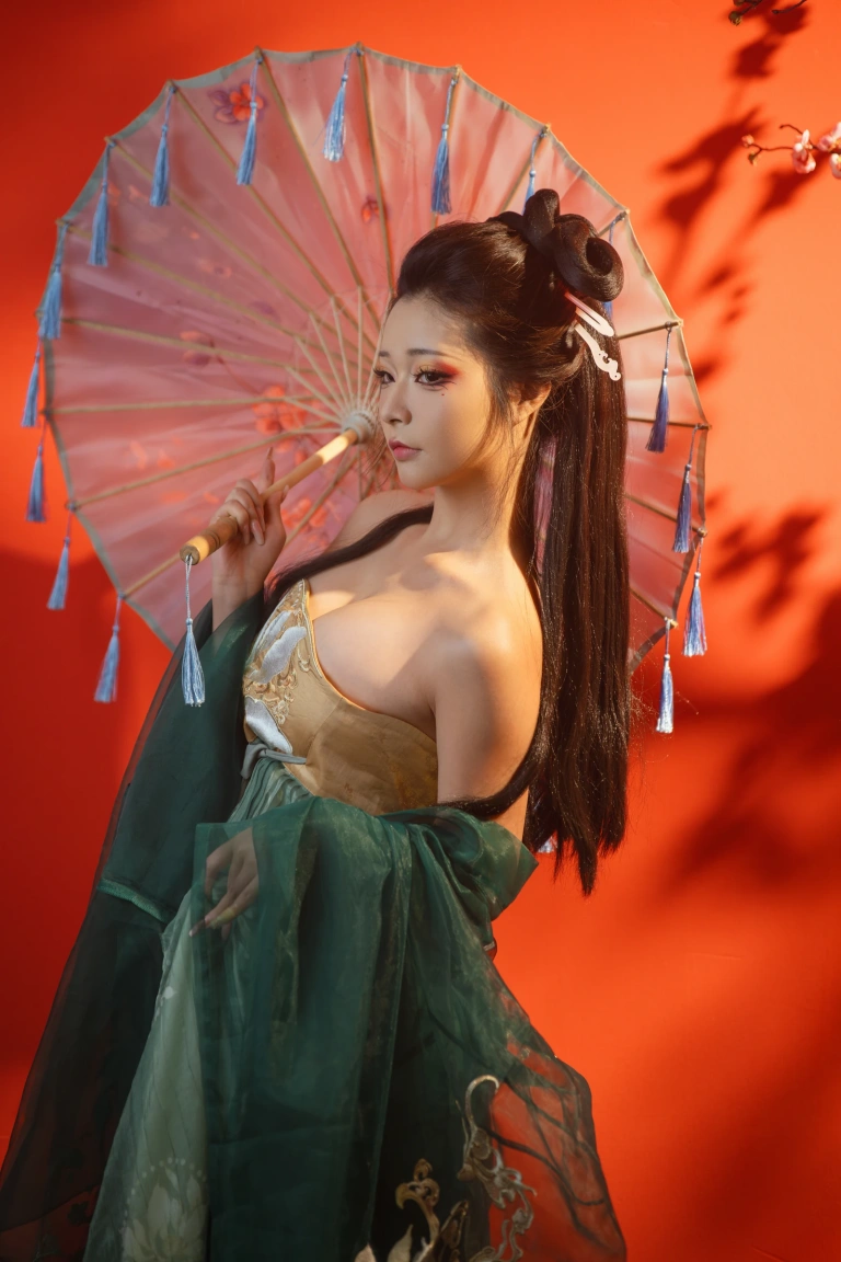Kokuhui(yuuhui玉汇)《柳如烟》主题写真：134张全套美图，含2个视频