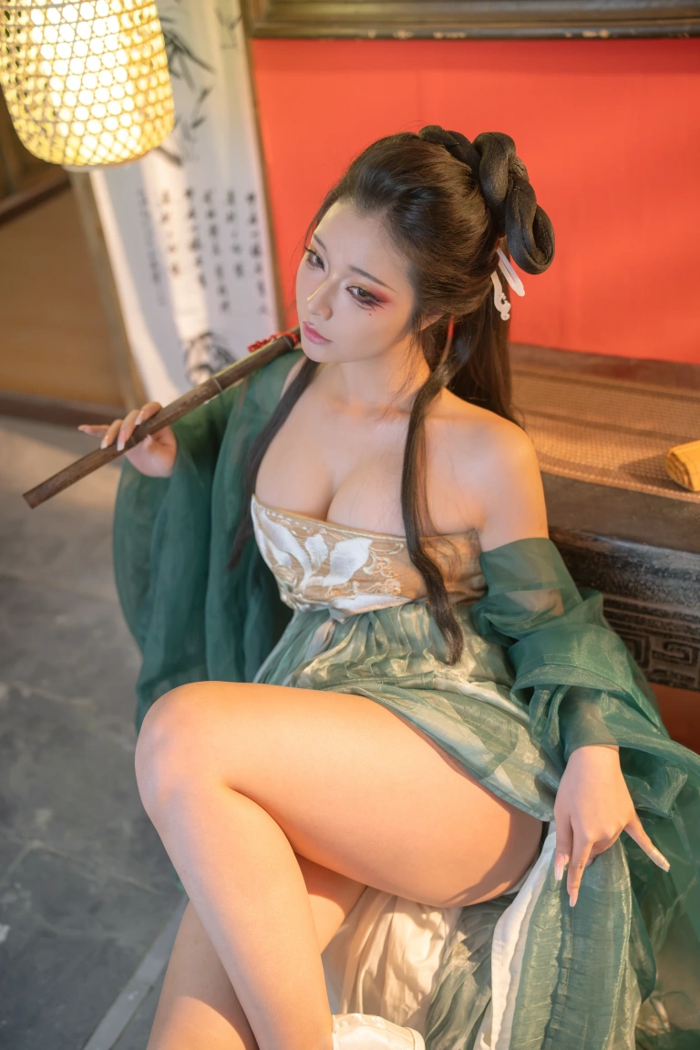 Kokuhui(yuuhui玉汇)《柳如烟》主题写真：134张全套美图，含2个视频