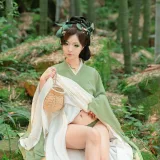 Kokuhui(yuuhui玉汇)《端午特辑 粽叶仙》主题写真：120张全套美图，含2个视频