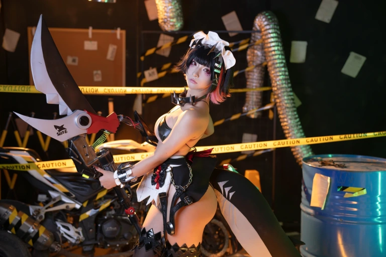 Kokuhui(yuuhui玉汇)《绝区零 艾莲·乔》主题写真：139张全套美图，含2个视频