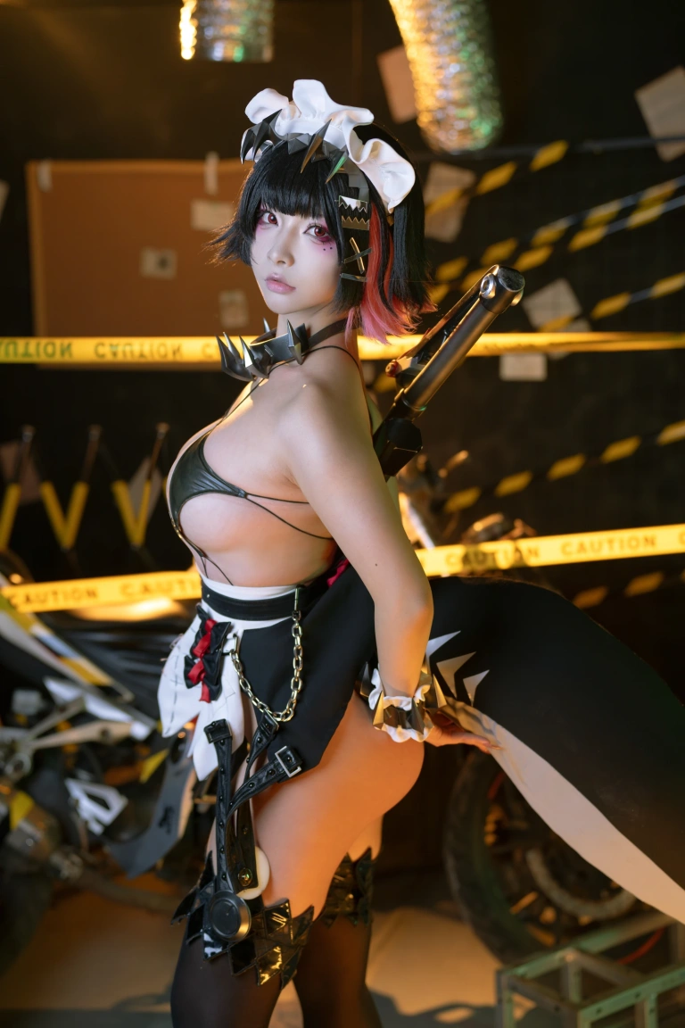 Kokuhui(yuuhui玉汇)《绝区零 艾莲·乔》主题写真：139张全套美图，含2个视频