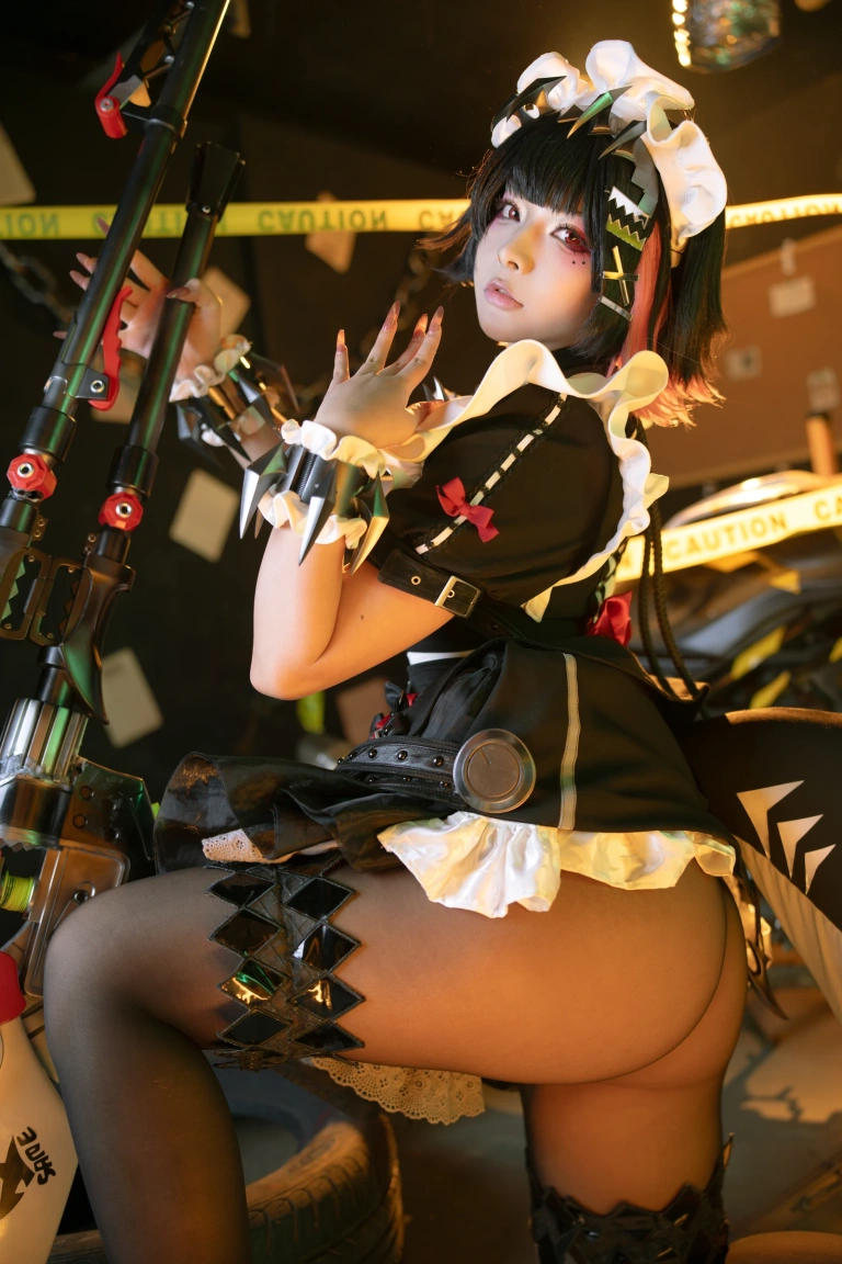 Kokuhui(yuuhui玉汇)《绝区零 艾莲·乔》主题写真：139张全套美图，含2个视频