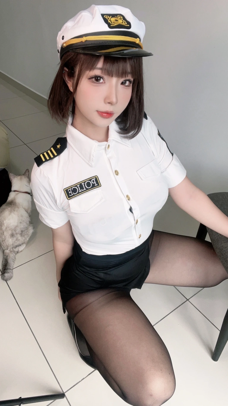 Kokuhui(yuuhui玉汇)《坏坏女警》主题写真：48张全套美图，含2个视频