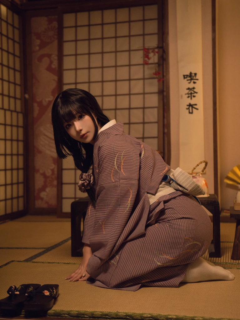 Kokuhui(yuuhui玉汇)《独居的寡姐》主题写真：135张全套美图，含1个视频